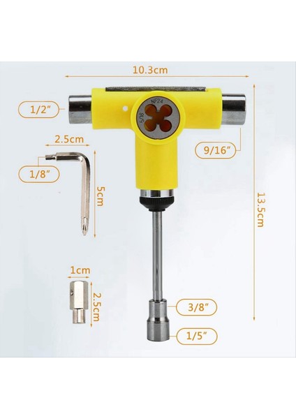Çok Işlevli Araç Anahtarı Ratchet Sökme Aracı Seti ile Çok Fonksiyonlu Bakım Anahtarı (Yurt Dışından) modelleri