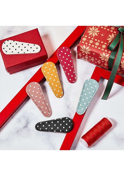 12 Adet Nakış Makası Kılıf Kılıfı Polka Dot Makas Koruyucu Kapak Makasları Makas Koruması Için Deri Kılıf (Yurt Dışından) fırsatları