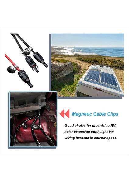 22MM Manyetik Kablo Klipsleri Anti-Çizik Manyetik Kancalar Ağır Hizmet Tipi Kayma Önleyici Kablo Klipsleri Güçlü Mıknatıs Kablosu Tutucusu 8pc (Yurt Dışından) fiyatları