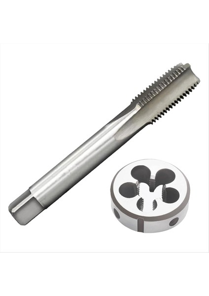 M14 x 1 5mm Metrik Tap ve Kalıp Seti Yüksek Hızlı Çelik Makine Musluk Kalıp Seti Iplik Musluk ve Yuvarlak Diş Destesi (Yurt Dışından)