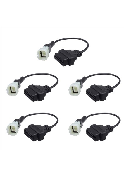 5x 6 Pin To Obd 16 Pin Adaptör Obd2 Ktm Duke Rc Için Obd2 Hatalı Tanı Kablosu 2011 - 2017 Motosikletler (Yurt Dışından)