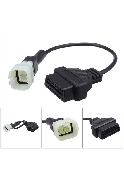 5x 6 Pin To Obd 16 Pin Adaptör Obd2 Ktm Duke Rc Için Obd2 Hatalı Tanı Kablosu 2011 - 2017 Motosikletler (Yurt Dışından) fiyatları