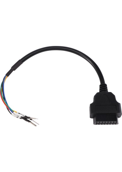 16 Pin Obd Obd2 Dişi K Hattı, Jumper Test Cihazı Konnektörü Arabası Teşhis Kablosu Kablosu Pigtail Satır (Yurt Dışından)