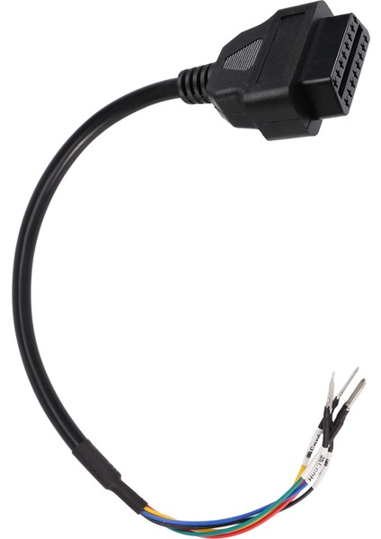 16 Pin Obd Obd2 Dişi K Hattı, Jumper Test Cihazı Konnektörü Arabası Teşhis Kablosu Kablosu Pigtail Satır (Yurt Dışından) modelleri