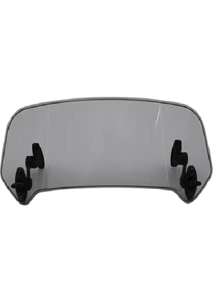 Motosiklet Yüksek Ön Cam Sayfası Evrensel Ayarlanabilir Ön Cam Rüzgar Deflektörü Spoiler Uzantı Aksesuarları (Yurt Dışından)