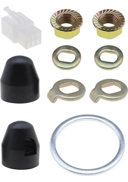 M14 2set Ebıke Tekerlek Motor Mili 14MM Mil Vidalı Kaplama Çöpçi/ara/somun Kapağı 500-5000W Motor Için E-Bisiklet Tekerleği Kilidi (Yurt Dışından) modelleri