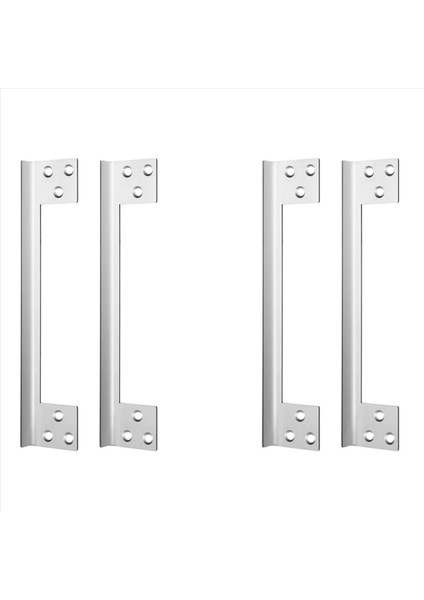 4 Adet Kapı Mandal Koruma Plakası Outswing Açısı Mandal Koruyucu Kapı Mandal Kapağı Mandal Kalkan L Şekilli Güvenlik 11 Inç (Yurt Dışından)