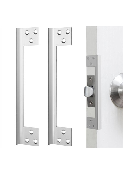 4 Adet Kapı Mandal Koruma Plakası Outswing Açısı Mandal Koruyucu Kapı Mandal Kapağı Mandal Kalkan L Şekilli Güvenlik 11 Inç (Yurt Dışından) fiyatları