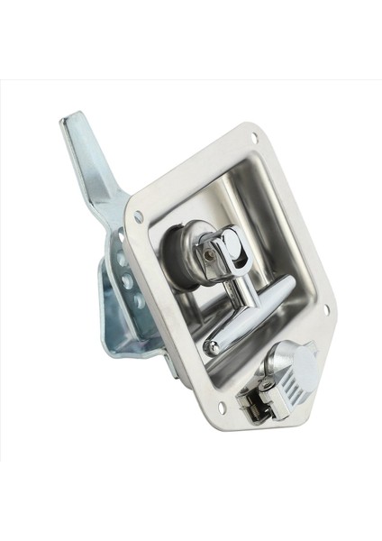 3x Paslanmaz Çelik Katlanır T-Şekilli Tutar Kilit Alet Kutusu Key Kamyon Römork Araç Kutusu Elektrik Kabini (Yurt Dışından) modelleri