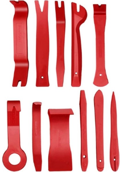 11PCS Sökme Aracı Kiti Pry Plaka Kauçuk Tepe Doornail Tepe Tutidavide Dolunucu Klipsi Sökme Onarma Aracı Kiti (Yurt Dışından)