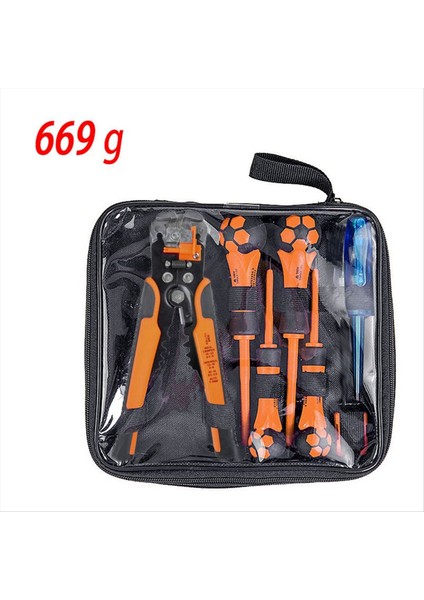 Izolasyon Elektrikçi Tel Tornavida Kombinasyonu Set Güçlü Manyetik ve Yüksek Sertlik Ev Tornavida (Yurt Dışından) fırsatları