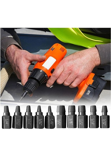 Yükseltme Vidası Çıkarıcı Seti 10 Adet 3 2-10 3mm Ağır Dereceli Hex Kafa Vidalı Pas Hasarlı Cıvatalar Için Set (Yurt Dışından) fiyatları