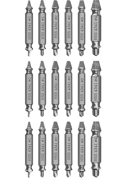 Vida Çıkartma Seti 6 Pcs Manyetik Bit Tutucu Kırık Vida Çıkarma Kırık Vidalar (Yurt Dışından)