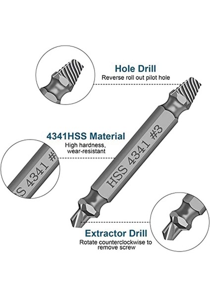 Vida Çıkartma Seti 6 Pcs Manyetik Bit Tutucu Kırık Vida Çıkarma Kırık Vidalar (Yurt Dışından) fırsatları