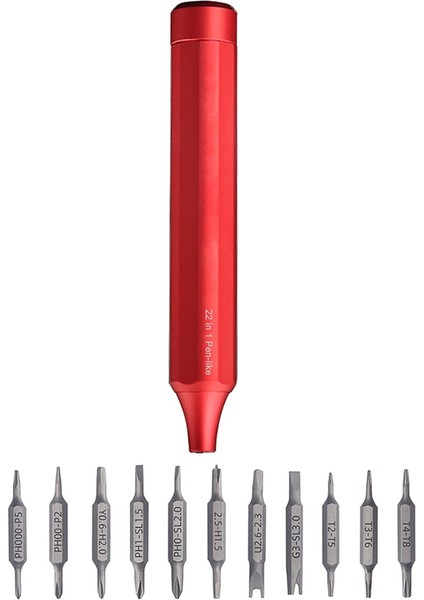 22&#39 De 1 Hassas Tornavida Seti Kalem Şeklindeki Küçük Hassas Mekanik Takım Seti Ev Mini Tornavida Seti (Yurt Dışından)