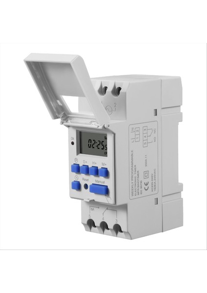 Sinotimer Zamanlayıcı TM615-2 Zamanlayıcı Anahtarı 7 Gün 24 Saat Programlanabilir LCD Zaman RÖLE-220V (Yurt Dışından)