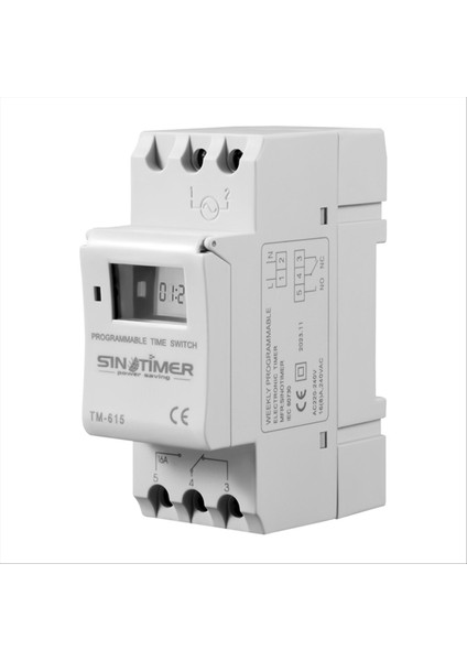 Sinotimer Zamanlayıcı TM615-2 Zamanlayıcı Anahtarı 7 Gün 24 Saat Programlanabilir LCD Zaman RÖLE-220V (Yurt Dışından) fiyatları