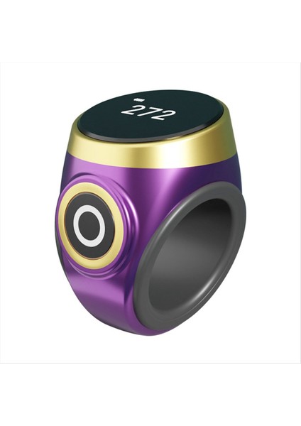 El Pres Dijital Sayım Karşı Etnik Stil Taşınabilir Noktalar Şarj Edilebilir Halka Fikir Tally Counter-D (Yurt Dışından)