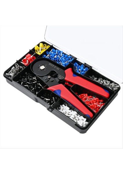 Suçlama Pensesi Hsc8 6-4A Tübüler Terminal Zarif Saklama Kutusu Sabit Teli Mini Kıvılcım Araçları Elektrik Kiti (Yurt Dışından)