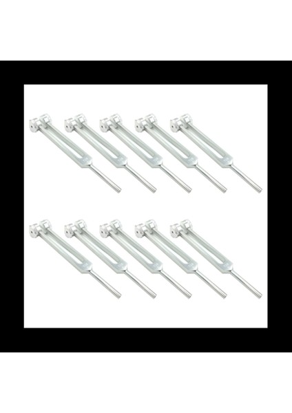 10X Alüminyum Alaşım 128Hz Tuning Fork Kulak Toplama Leri ve Lüks Işçilik Için Kullanılabilir (Yurt Dışından)