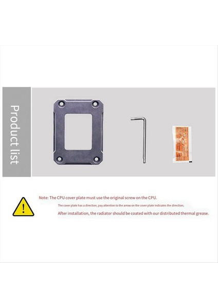 Masaüstü Bilgisayar 12/13 Nesil Cpu Anti Bükme Kapak Plakası Ana Aboard Cpu Anti Bükme Kapak Plakası (Yurt Dışından) indirimleri