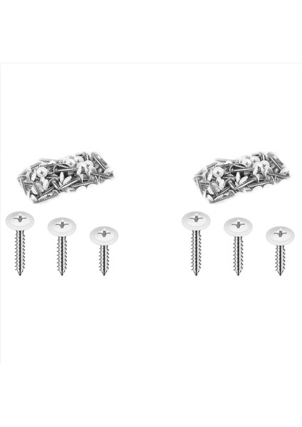 240X Beyaz Vidalar Ahşap Beyaz Sac Metal Ipi Kafes Kafası Hızlı Kendi Kendine Tapan Beyaz Pan Dolap Vidaları (Yurt Dışından)