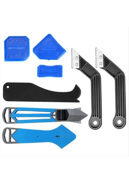 10 Parçalı Set Saplı Makale Dikiş Aracı Cam Tutkal Kaldırma Bıçağı Eğitim Kuyruklu Kazık Aracı (Yurt Dışından)