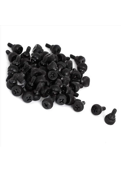 Pc Bilgisayar Kılıfı Thumbscrews M3 5 Başparmak Vidaları Siyah 150 Pcs (Yurt Dışından) modelleri