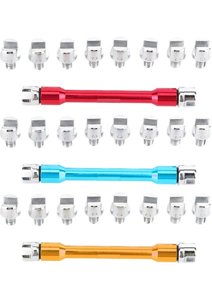 Motosiklet Kolu Konuşan Anahtar Cnc Anahtar Seti 5.0-6.8 Uzunluk 93MM/3,7 Inç Lastik Lastik Onarım Anahtarı Mavisi (Yurt Dışından) fırsatları