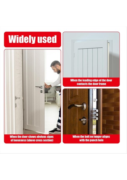 Menteşeler Boşluklar Ayarlama Anahtarı 0 91-0 98IN Çelik Kapı Menteşe Ayar Aracı Kapı Menteşe Onarım Somunner Pratik Araçlar (Yurt Dışından) indirimleri