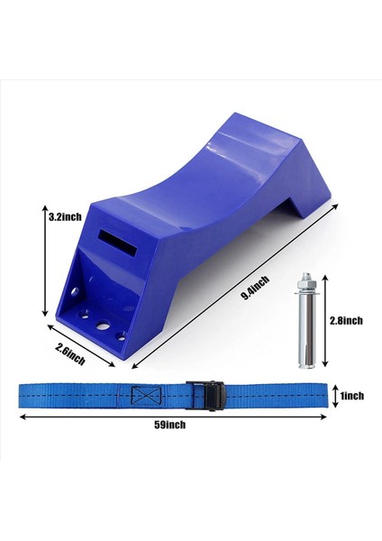 8pcs Propan Tank Tutucu Silindir Duvarı Monte Braket Gaz Silindir Braketi Dayanıklı Abs Gaz Silindiri Vidalar Mavisi (Yurt Dışından) fırsatları
