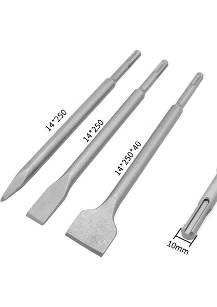 Elektrik Çekiç Keskin Yuvarlak Saplı Saçlı Düz Keski Etki Matkap Bit Seti Duvar Beton Tuğla Taşı Için Uygun (Yurt Dışından) modelleri
