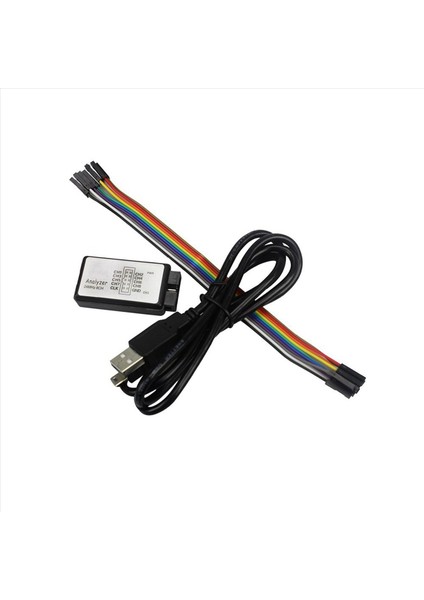 2x Test Klipsli Mantık Analizörü Jumper Wire Için Test Klasörü USB Saleae Için Dupont Kablosu 24M 8ch (Yurt Dışından) modelleri