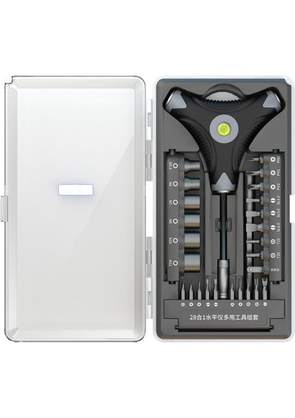 28 Inter 1 Tornavida Seti S2 Tornavida Bitleri Kit Hex Soket Seviyesi Gösterge Tutamak Onarım El Aletleri Izleme (Yurt Dışından)