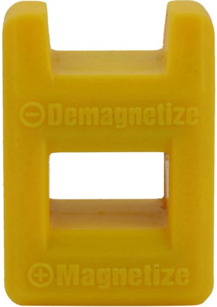 2x Tornavida Mıknatıslayıcı Deghaussing Demagnetizer Manyetik Pratik Pick Up Alet Rengi Sarı (Yurt Dışından) modelleri
