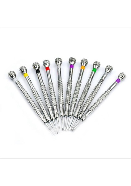 10PCS E113 Gözetmenler Için Hassas Tornavida Seti Setler Kuyumcular Düz Bıçak Tornavida Yedek Kafa Izle Araçları Kiti (Yurt Dışından) indirimleri