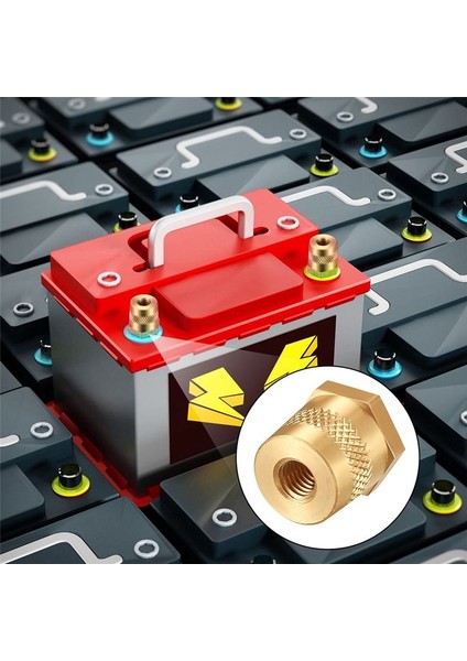 Pil Terminali Konektörleri Pil Sonrası Terminaller M8 Üst Veya Yan Terminal Şarj Direkleri Için Pil Kablosu Terminalleri (Yurt Dışından) modelleri