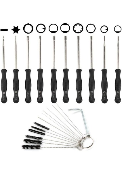 Karbüratör Temizleme Fırçası Iğnesi ile Karbüratör Ayarlama Aracı Ortak 2 Döngü Küçük Motor Yankı Stihl Poulan Husqvarna Mtd Ryobi Homelite Düzeltme Otoban Yabani Sezon (Yurt Dışından)
