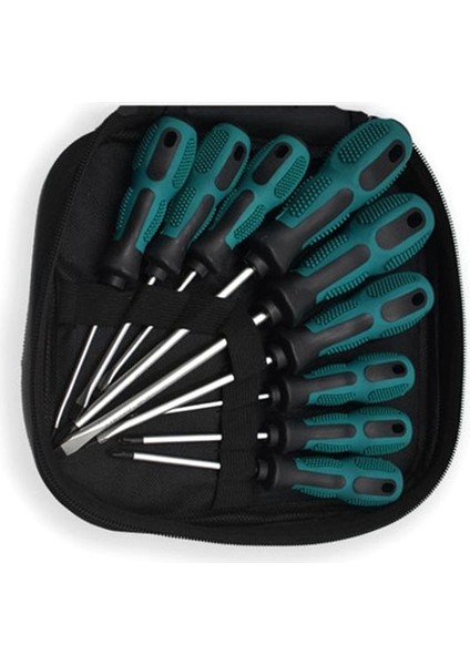 9 Adet Manuel Tornavida Seti Güçlü Manyetik Tornavida Çok Fonksiyonlu Bakım Tam Ev Araçları Seti (Yurt Dışından)