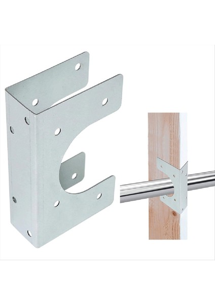 Tek Ahşap Saplamalar Için 20PCS Metal Saplama Ayakkabıları Borulara Uyuyor Ahşap Saplama Için Ekstra Destek (Yurt Dışından) fiyatları