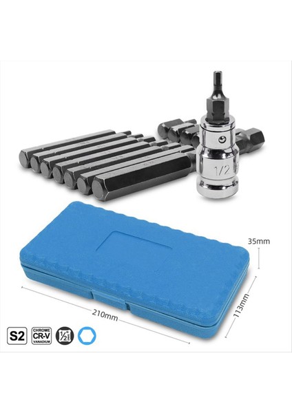15 Parçalı Altıgen Soket S2 Tornavida Başı Altıgen Yıldız Tornavida Seti (Yurt Dışından) fiyatları