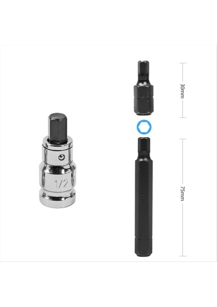 15 Parçalı Altıgen Soket S2 Tornavida Başı Altıgen Yıldız Tornavida Seti (Yurt Dışından) modelleri