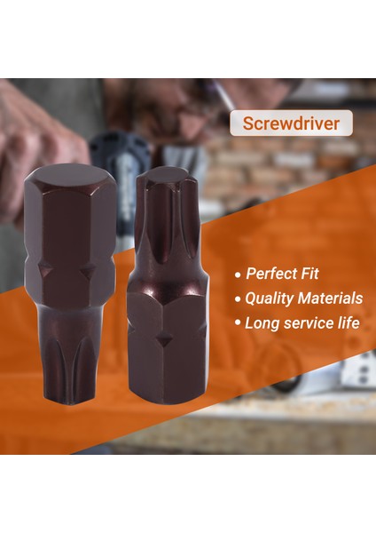 Broppe 7pcs T20-55 Torx Tornavida Bit S2 Çelik 10MM Hex Shank Etki Tornavida T20/T25/T30/T40/T45/T50/T55 (Yurt Dışından) fırsatları