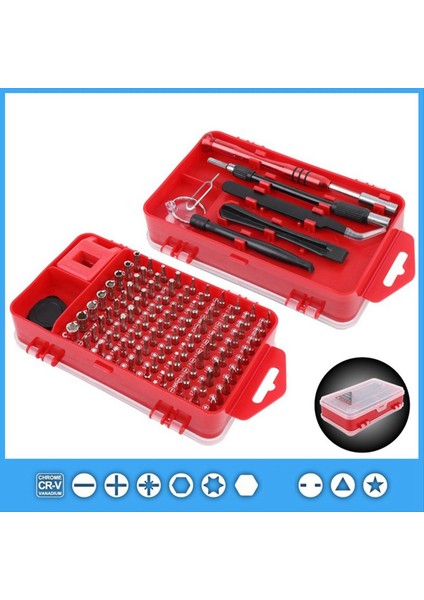 108PCS 4mm Hassas Kelime Erik Üçgen Tornavida Tornavida Cep Telefonu Bakım Aracı Seti (Yurt Dışından) fiyatları