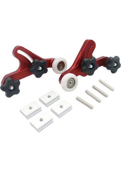 Rulman Silindir Besleyici Yükseltilmiş Alüminyum Alaşım Tüy Loc Board Tablo Testere Besleme Güvenliği Itici Yardımcı Aracı (Yurt Dışından) fiyatları