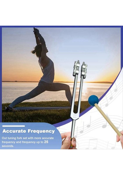 Tuning Fork Seti Otto64Hz Çakra Ses Terapisi Vücut Tutma Zihin Uyum (Yurt Dışından) fırsatları