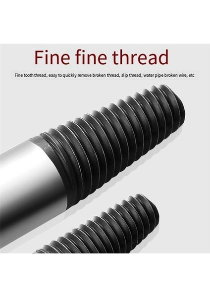 6 Adet Kırık Vida Özütçüsü Seti 3-25MM Matkap Seti Karbon Çelik Çift Taraflı Vidalı Çekme Merkezi Matkabı (Yurt Dışından) fırsatları