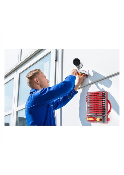 52 Parçalı 1000V Yalıtımlı Elektrikli Tornavida Seti Profesyonel Elektrikli Vida Teçhizat Seti Araçları (Yurt Dışından)