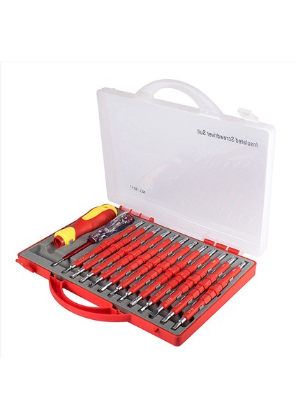 52 Parçalı 1000V Yalıtımlı Elektrikli Tornavida Seti Profesyonel Elektrikli Vida Teçhizat Seti Araçları (Yurt Dışından) fırsatları