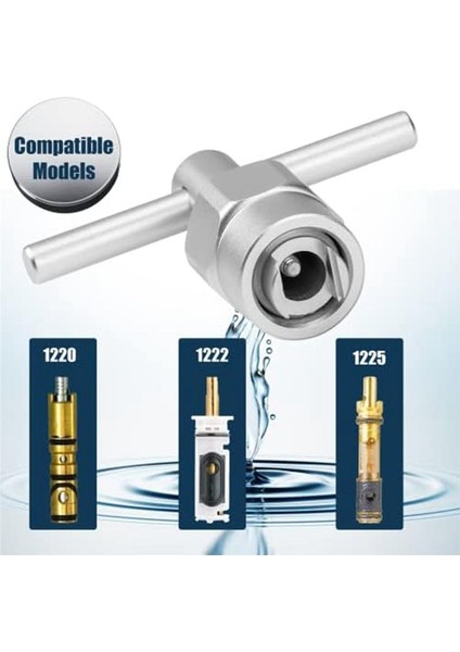 104421 Kartuş Kaldırma Aracı Moen 1200 1222 ve 1225 Tek Saplı Kartuş 2 Adet Için Uyumlu Kartuş Çekme (Yurt Dışından) fırsatları